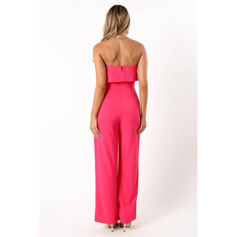 Petal and Pup Womens Annabella Strapless Jumpsuit, 3 of 6