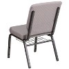 Emma and Oliver 18.5"W Church/Reception Guest Chair with Communion Cup Book Rack - 4 of 4