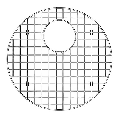 ALFI Stainless Steel Kitchen Sink Grid For Noah"s Sink Model WHNDA16