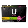 U by Kotex Click Tampons - Multipack - Compact Tampons - Regular/Super Absorbency - Unscented - image 2 of 4