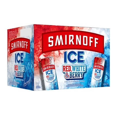 Smirnoff ICE Red White & Berry - 12pk/12 fl oz Bottles