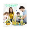 PICASSO-TILES Construction Truck Vehicle for Magnetic Tiles, STEM Building Blocks Educational Toy, 8PCS - 4 of 4