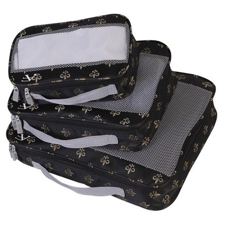 American Flyer Fleur De Lis Packing Cubes 3 piece Set Target