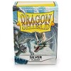Dragon Shield Classic Silver Standard Size 100 ct Card Sleeves Individual Pack - 4 of 4