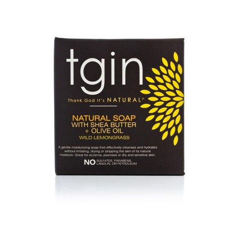 Tgin Natural Soap With Shea Butter Olive Oil Wild Lemongrass