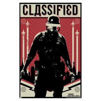 Trends International Call Of Duty: Modern Warfare 2 - Ghost Emblem Framed  Wall Poster Prints White Framed Version 14.725 X 22.375 : Target