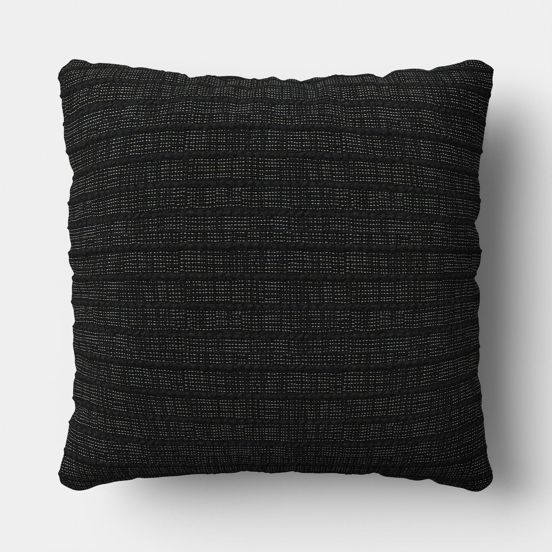 18"x18" Solid Textural Weave Outdoor Back Cushion - Threshold™