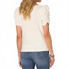 Women's Ruched Front Knit Top - Democracy - 2 of 4