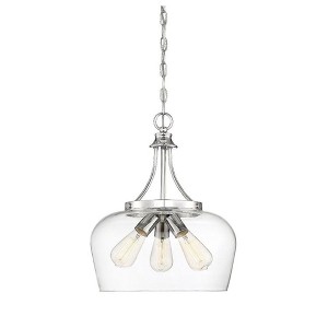 Savoy House Octave 3 - Light Pendant in  Polished Chrome - 1 of 4