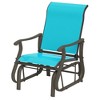 Outsunny Outdoor Swing Glider Chair, Patio Mesh Rocking Chair with Steel Frame for Backyard, Garden, and Porch - 4 of 4