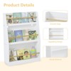 ALEXOUN 3 Tier Kids Book Shelf & Toy Storage Rack - Sturdy Safe Design,Quick Assembly, Multi-Use Organizer for Bedrooms,Playrooms,Classrooms - 4 of 4