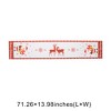 Unique Bargains Christmas Table Runner Polyester Multicolor 71x14 Inch 1 Pcs - 3 of 4