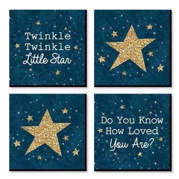 Big Dot Of Happiness Pink Twinkle Twinkle Little Star - Baby Girl Nursery  Wall Art & Kids Room Decor - Gift Ideas - 7.5 X 10 Inches - Set Of 3 Prints  : Target