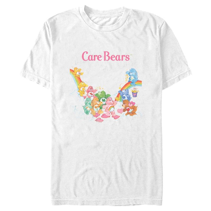 Men's Care Bears Playing Bears T-Shirt, 1 of 6
