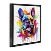 Stupell Industries French Bulldog Modern Splash, 18" x 18" - 3 of 4