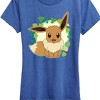 Women's - Pokémon - Eevee Leaves Short Sleeve Graphic T-Shirt - 2 of 4