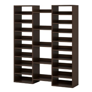 Resenkos Freestanding Shoe Storage Organizer Unit, Wooden Storage Shelf Shoe Rack with 23 Shelves, - 1 of 4