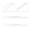 Unique Bargains Comb Eyelashes Tweezers for Bathroom 1 Pc - 3 of 4