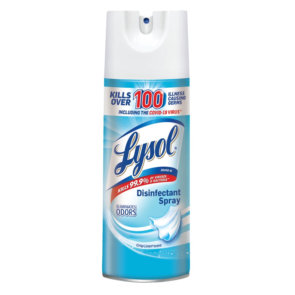 UPC 019200741866 product image for Lysol Crisp Linen Disinfectant Aerosol Spray - 12.5 fl oz | upcitemdb.com
