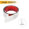 Unique Bargains Self Adhesive Waterproof Stainless Steel Wall Molding Trim with Gloves - 2 of 4