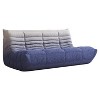 SYFERLORY Armless 3-Seat Togo THREE Seater Large Bean Bag Sofa - 3 of 4