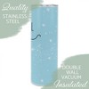 Elanze Designs I Smell Snow Powder Blue 20 ounce Stainless Steel Travel Tumbler - 3 of 4