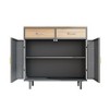 31.5'' Wide Buffet Cabinet Sideboard Cabinet With 2 Doors & 2 Drawers, Easy Assembly Accent Cabinet - 3 of 4