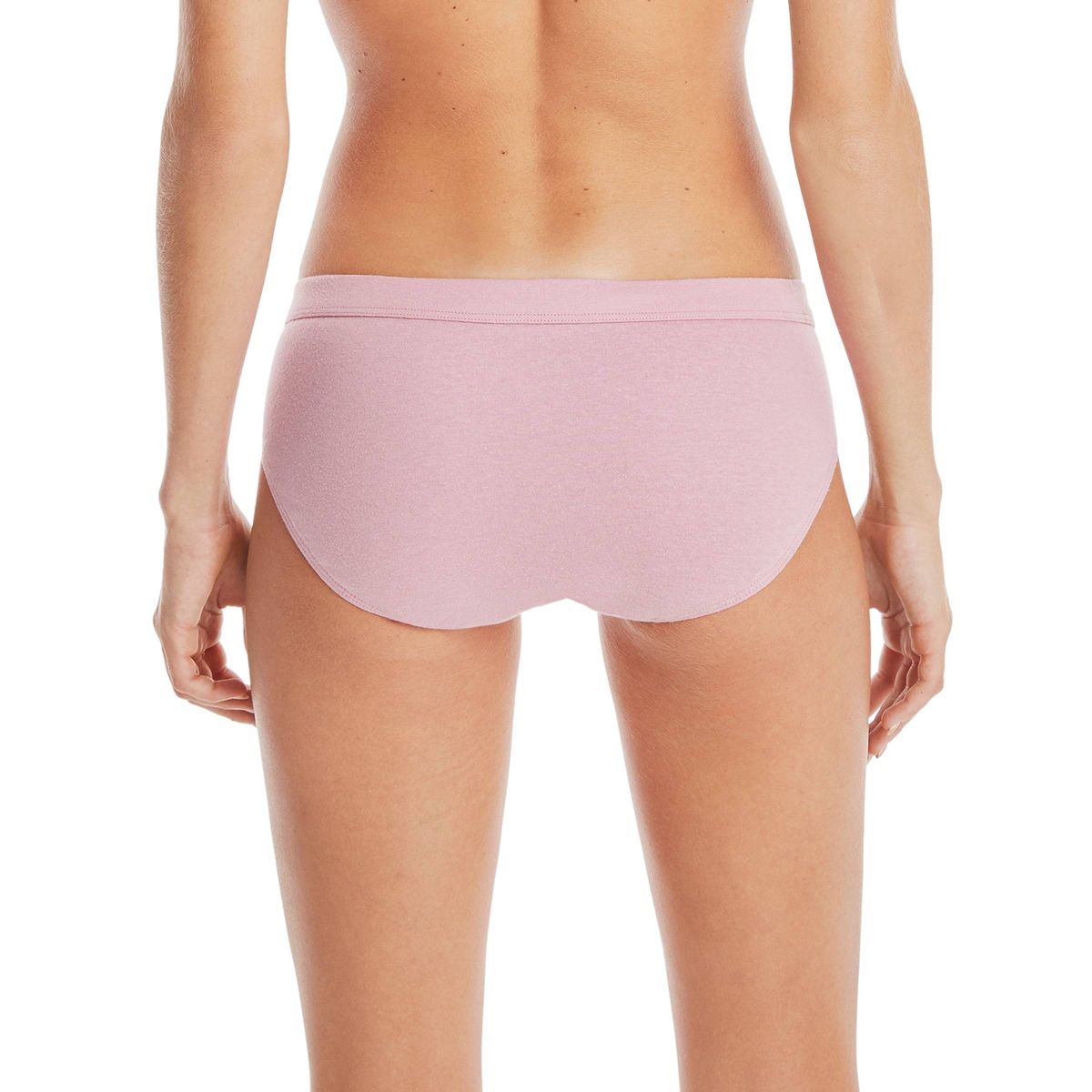 Hanes Women's 6pk Pure Comfort Organic Cotton Hipster Underwear - Assorted - thumbnail 5