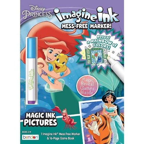 Disney Princess 16 - Page Coloring Book With Free Marker : Target