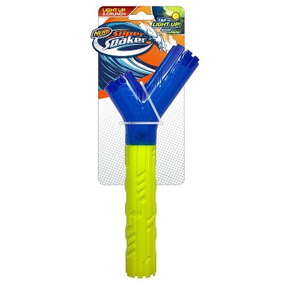 NERF Hydro LED Crunch Y-Stick Dog Toy - 11.5"