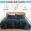HLC.ME Benji - 3 Piece Quilt Set, Lightweight Bedspread Coverlet Set - 2 of 4