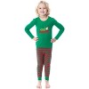 Peanuts Christmas Santa Snoopy Be Merry Tight Fit Family Pajama Set - 2 of 4