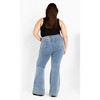 Women's Plus Size Harley Veronica Jean - light denim | CITY CHIC - 3 of 4
