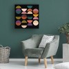 Ana Rut Bre 'Mid Circles Terracotta Blck1' Canvas Art - 4 of 4