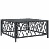 vidaXL Garden TableWoven fabric, powder-coated steel - 2 of 4