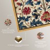 Art Remedy Ivory Floral Embroidery Chic Farmhouse Wall Art Framed - 4 of 4