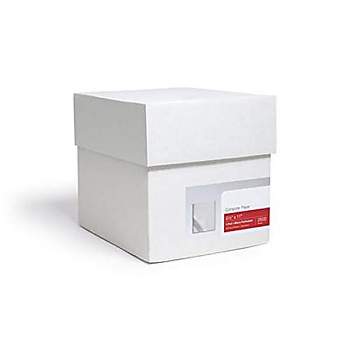 Staples - Smooth - perforated - white - 9.5 in x 11 in 15 lbs - 3200 sheet(s) bond paper