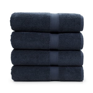 Linum Home Textiles 100% Turkish Cotton Sinemis Terry Bath Towels (Set of 4) - 1 of 2