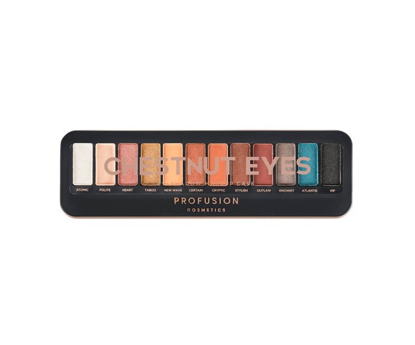 Profusion Cosmetics Chestnut Eyes 12 Shade Eyeshadow - 4.8oz