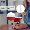 Red Cup Living Reusable Glass Tumbler Cups with Lid & Straw | 24 Oz - 2 of 4