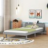 RISOKEYS Kids Twin Size Bed, Wooden Twin Platform Bed for Boys,Girls, Teens, Twin Bed Frames for Kids,Suitable for Bedroom,Apartment - 2 of 4