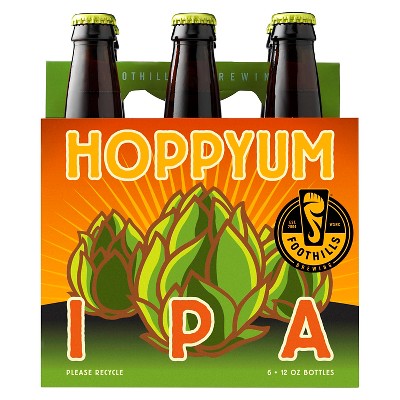 Foothills Hoppyum IPA Beer - 6pk/12 fl oz Bottles