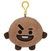 Gund Line Friends BT21 4 Inch Plush Backpack Clip | Shooky - 2 of 2
