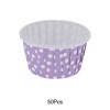 Unique Bargains Cupcake Liners Laminated Cup Disposable Laminated Paper 2.76"x1.54" 50 Pcs - 4 of 4