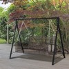 Outsunny Metal Swing Stand, Porch Swing Frame, Hanging Chair Stand Only, 528 LBS Weight Capacity - 2 of 4