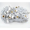 Novelty Lights Edison Outdoor String Lights with 50 In-Line Sockets White Wire 100 Feet - 3 of 4