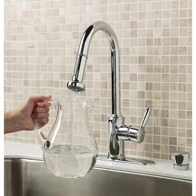GE White Under Sink Water Filtration System with Twist and Lock Design