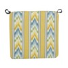 Blazing Needles, 20-inch by 19-inch Patterned Outdoor Chair Cushions (Set of 4) - 2 of 2