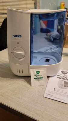 Vicks Warm Moisture Humidifier - White/blue : Target