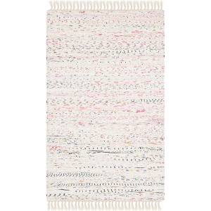 Rag Rug RAR121 Hand Woven Indoor Rugs - Safavieh - 1 of 4